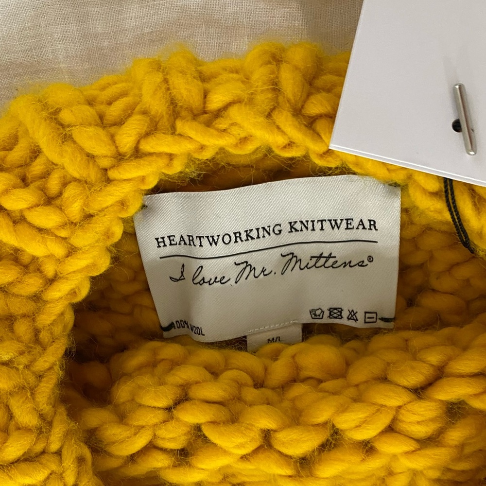 💍SOLD💍 Mr Mittens Maxi Chunky Cable Sweater - Picture 3 of 9
